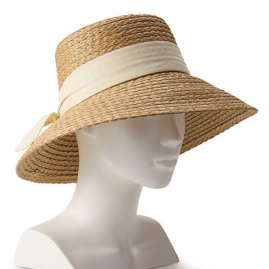 Women's LC Lauren Conrad Bow Accent Downbrim Hat