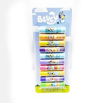 Bluey 10-Pack Flavored Lip Balm Set