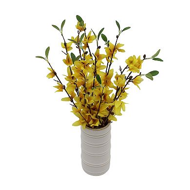 Faux Forsythia Stack
