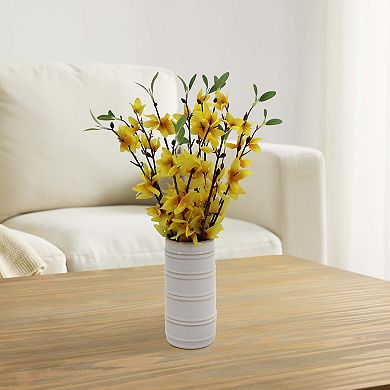 Faux Forsythia Stack
