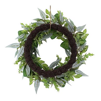 Everyday Decor Artificial Tropical Greenery Wreath