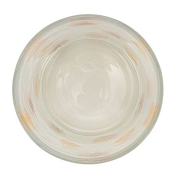 Pressed Floral Glass Vase Table Decor