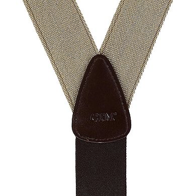 Men's Canvas Button-end Old West Suspenders