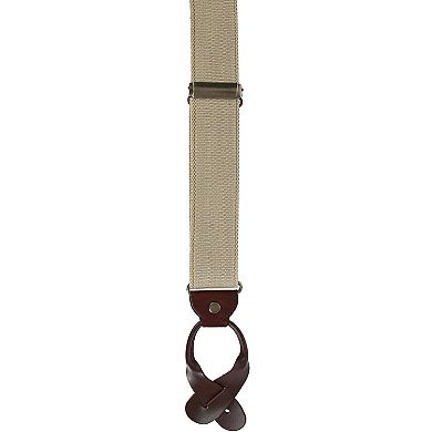 Men's Canvas Button-end Old West Suspenders