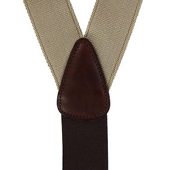 Men's Canvas Button-end Old West Suspenders