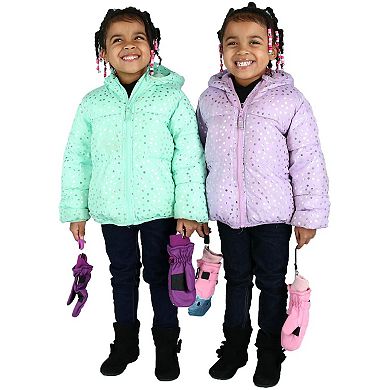 CTM Kids' Elastic 1/2 Inch One Piece Adjustable Mitten Clips