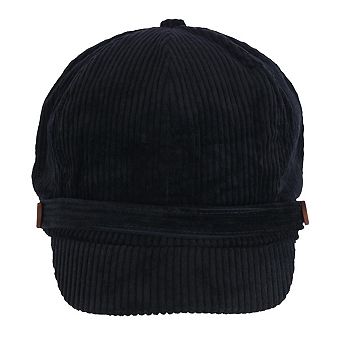 David & Young Women's Corduroy Cabbie Hat with Buttons