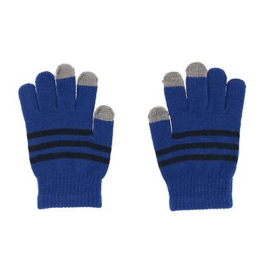 Grand Sierra Kids' One Size Striped Touchscreen Winter Glove