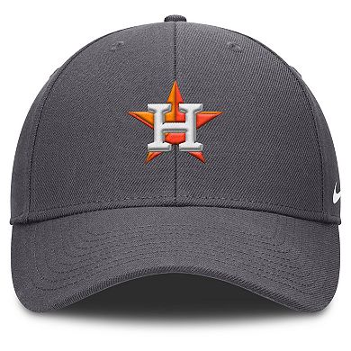 Men's Nike Gray Houston Astros Club Performance Adjustable Hat