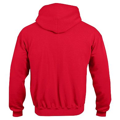 Youth Champion Scarlet Nebraska Huskers Campus Pullover Hoodie