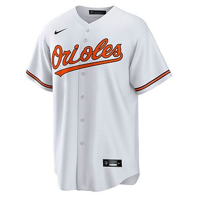 Men's Nike Cal Ripken Jr. White Baltimore Orioles Throwback Replica Player Jersey
