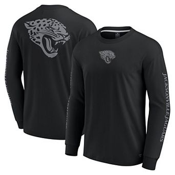 Unisex Fanatics Black Jacksonville Jaguars Elements Strive Long Sleeve T-Shirt