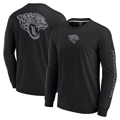 Unisex Fanatics Black Jacksonville Jaguars Elements Strive Long Sleeve T-Shirt