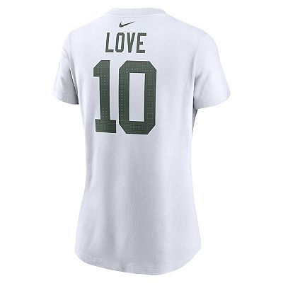 売れ筋商品|||ナイキ カットソー トップス レディース Women's Jordan Love Green Green Bay Packers Player Name and Number T-shirt Green Nike Women's Jordan Love Green Green Bay Packers Player Name