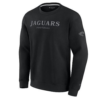 Unisex Fanatics Black Jacksonville Jaguars Elements Unlimited Fleece Pullover Sweatshirt