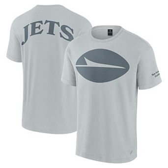 Unisex Fanatics Gray New York Jets Elements Iconic Tri-Blend T-Shirt