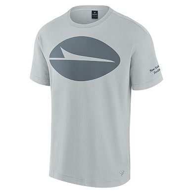 Unisex Fanatics Gray New York Jets Elements Iconic T-Shirt