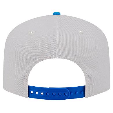 Men's New Era Stone Los Angeles Chargers Decent 9FIFTY A-Frame Snapback Hat