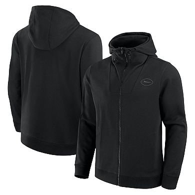 Unisex Fanatics Black New York Jets Front Office Full-Zip Hoodie