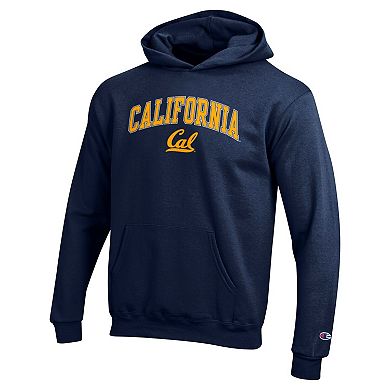 Youth Champion Navy Cal Bears Campus Pullover Hoodie
