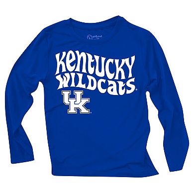 Infant Wes & Willy Kentucky Wildcats Long Sleeve Top and Striped Leggings Set