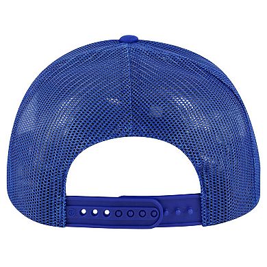 Men's '47 Royal Los Angeles Dodgers Local Patch Foam Front Trucker Adjustable Hat