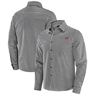 Men's J. Palmer Black Ohio State Buckeyes Dual Threat Long Sleeve Button-Up Shirt