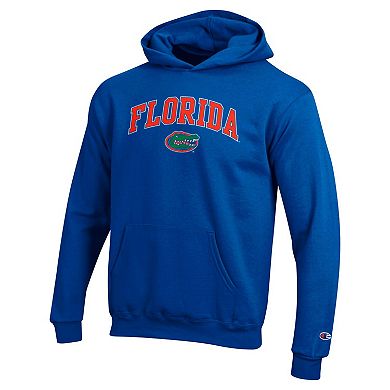 Youth Champion Royal Florida Gators Campus Pullover Hoodie