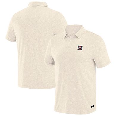 Men's J. Palmer White Ohio State Buckeyes Four Down Polo