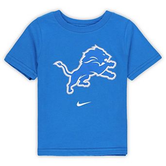 Toddler Nike Blue Detroit Lions Logo T-Shirt