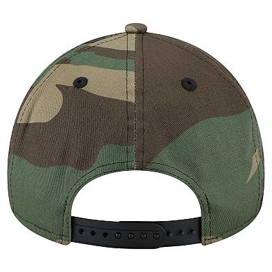 Men's New Era Camo New Orleans Saints Mystic Camo A-Frame 9FORTY Adjustable Hat