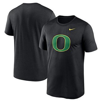 Men's Nike Black Oregon Ducks Color Pop Logo Legend Performance T-Shirt