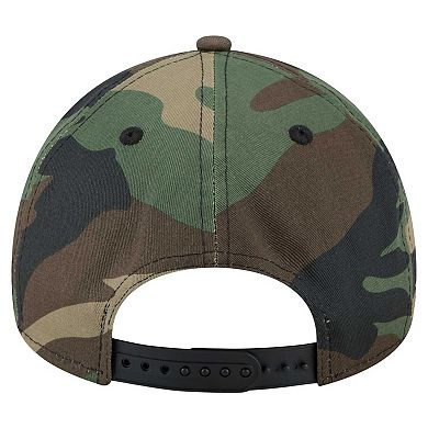 Men's New Era Camo Minnesota Vikings Mystic Camo A-Frame 9FORTY Adjustable Hat