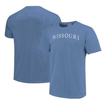 Unisex Blue Missouri Tigers Comfort Colors Fashion Color Arch T-Shirt