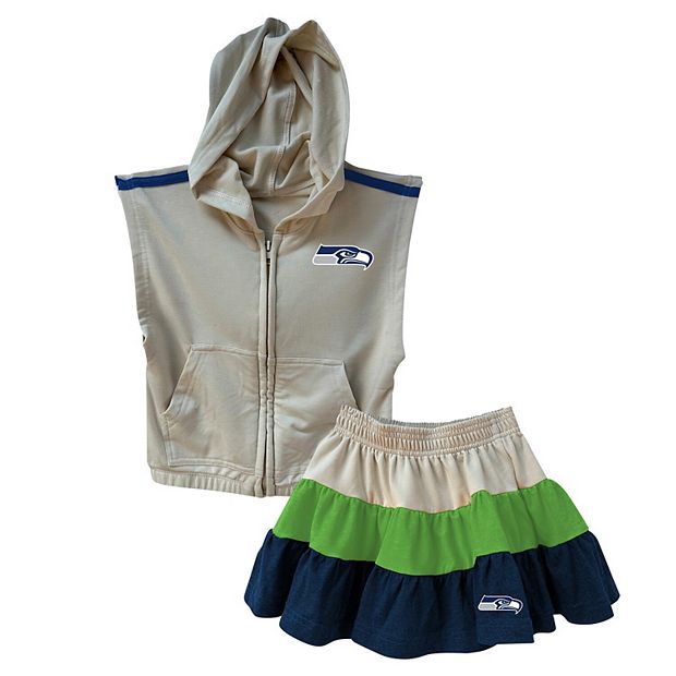 Seahawks sleeveless hoodie on sale