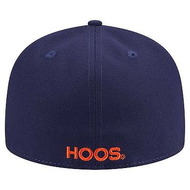 Men's New Era Navy Virginia Cavaliers 59FIFTY Fitted Hat