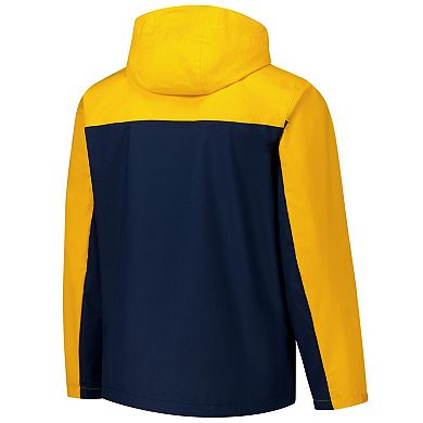 Men's Columbia Gold West Virginia Mountaineers Field Bound Omni-Tech�� Full-Zip Jacket