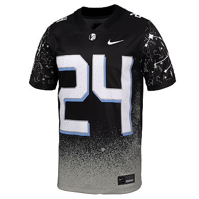 Men's Nike #24 Black UCF Knights 2024 Space Game Alternate Game Jersey