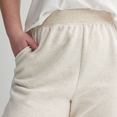 Juniors' Plus Size SO® Ribbed Waistband Fleece Joggers