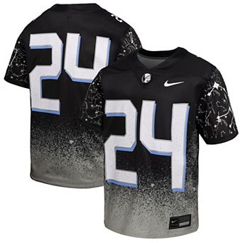 Youth Nike #24 Black UCF Knights 2024 Space Game Alternate Game Jersey
