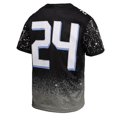 Youth Nike #24 Black UCF Knights 2024 Space Game Alternate Game Jersey