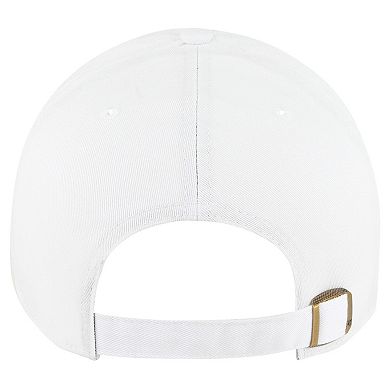 Women's '47 White New Orleans Saints Luminace Clean Up Adjustable Hat