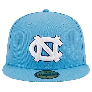Men's New Era Light Blue North Carolina Tar Heels 59FIFTY Fitted Hat