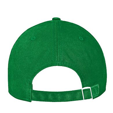 Men's Under Armour Kelly Green Notre Dame Fighting Irish Washed Performance Cotton Adjustable Hat