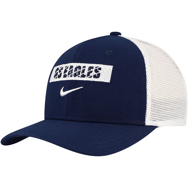 UPC 196793007699 product image for Men's Nike Navy Georgia Southern Eagles 2024/25 Sideline Rise Trucker Adjustable | upcitemdb.com