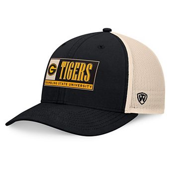 Men's Top of the World Black/Natural Grambling Tigers Bennett Trucker��Adjustable Hat