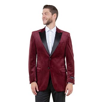 Men's Modern-Fit Velvet Jacket, Sportcoat Only