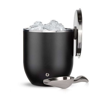 Stainless Steel Ice Bucket With Lid And Scoop
