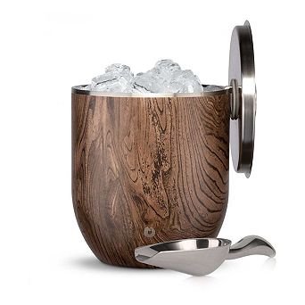 Stainless Steel Ice Bucket With Lid And Scoop