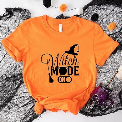 Simply Sage Market Witch Mode On Short Sleeve Tee
